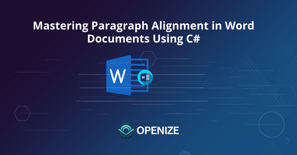 Creazione dell'allineamento dei paragrafi di parole